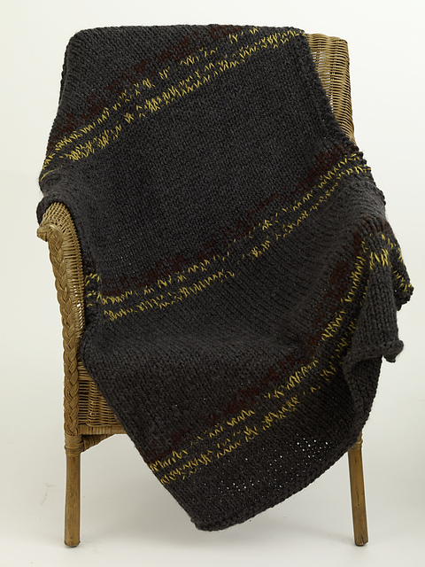 Digital Stripes Throw