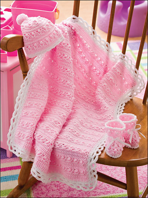Rosebuds Blanket