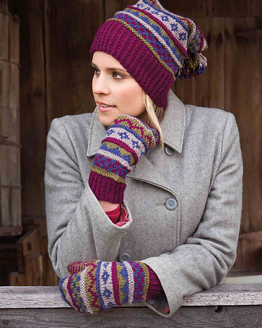 Sugarloaf Hat & Mittens