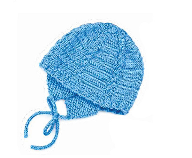 Baby Cable Layette: Hat