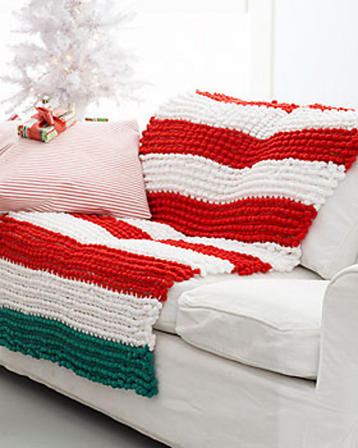 Peppermint Stripe Blanket