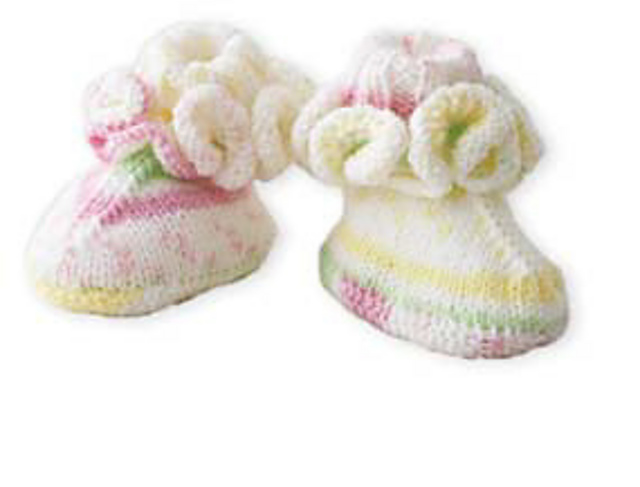 Frilly Top and Tootsies: Booties