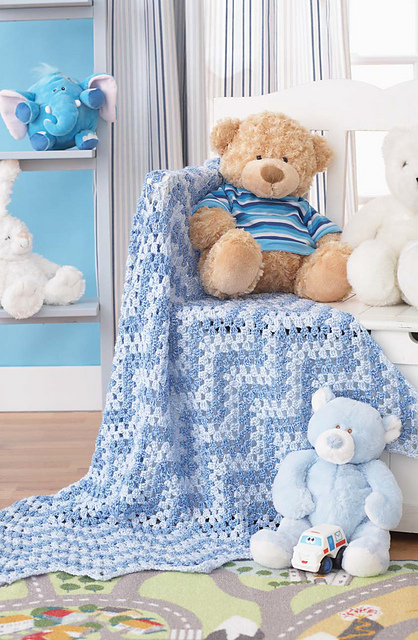 Granny Waves Blanket