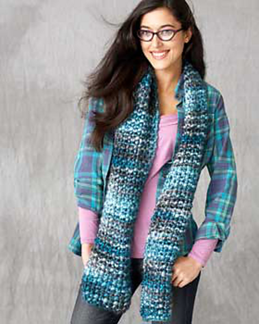 Seed Stitch Scarf #5244