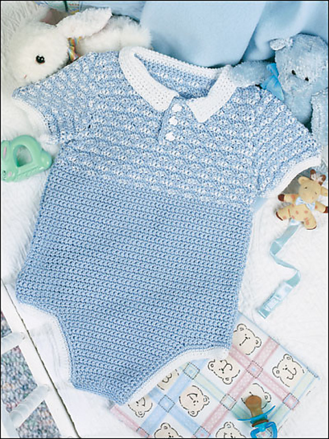 Little Boy's Blue Romper
