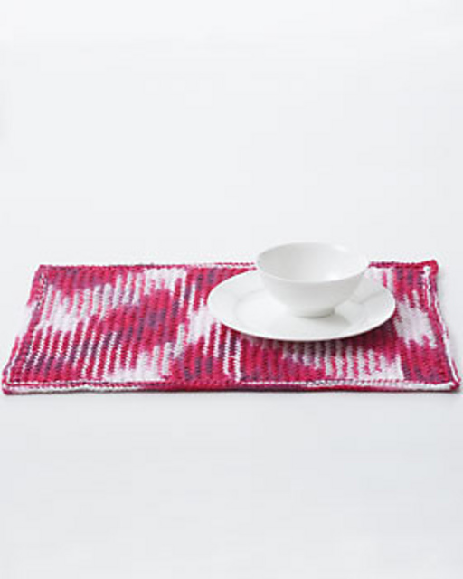 Peace & Love Knit Placemat