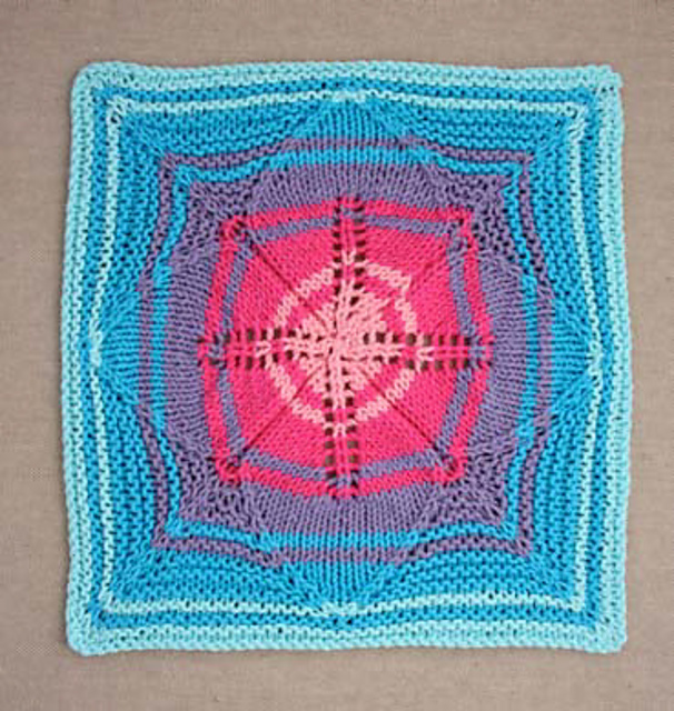 Flower Dishcloth