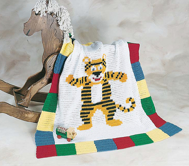 Timmy Tiger Afghan