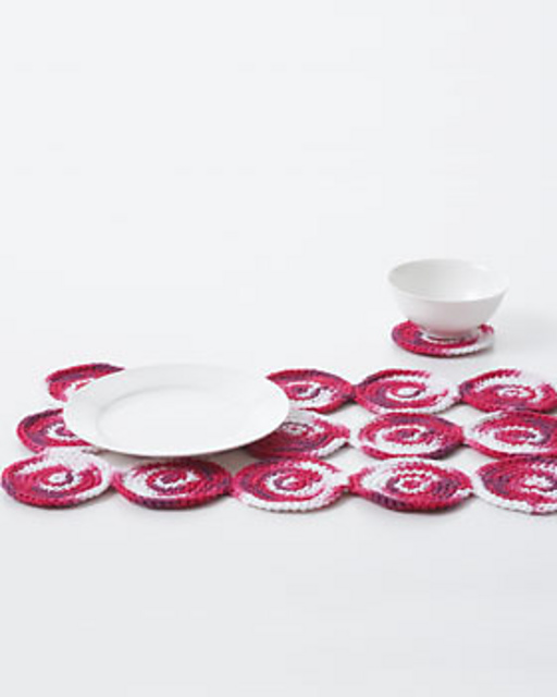 Target Dot Placemat & Coaster (Placemat)