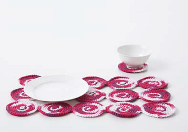 Target Dot Placemat & Coaster (Coaster)