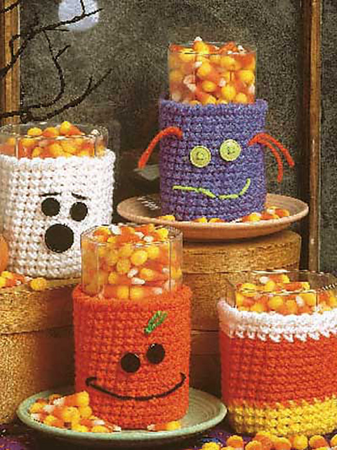 Halloween Glass Cozies