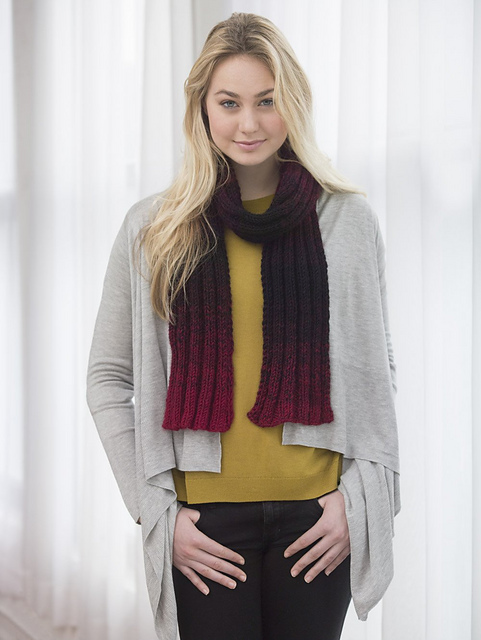 One Ball Knit Scarfie