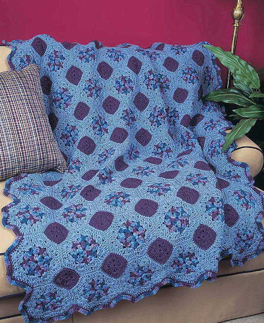 Berry Patch Afghan