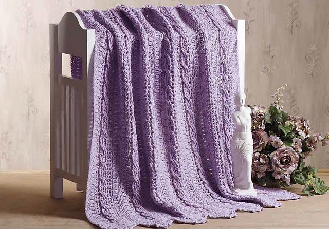 Double Cable Afghan