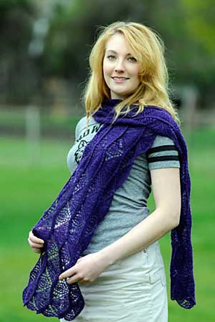Fern Lace Stole