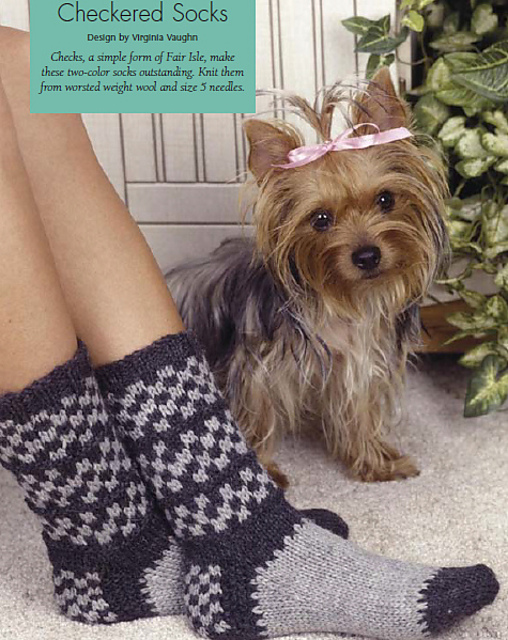 Checkered Socks