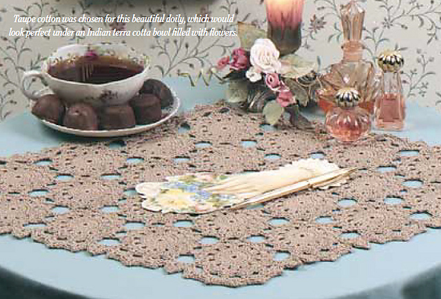 Cappuccino Doily