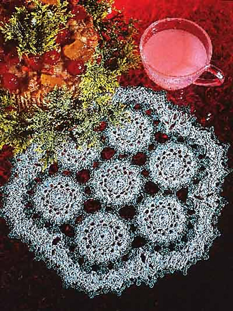 Holiday Spruce Doily