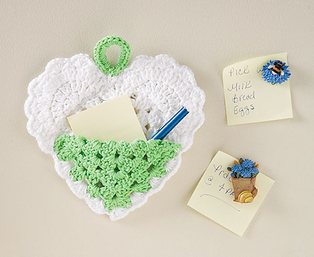 Heart Pocket Note Holder