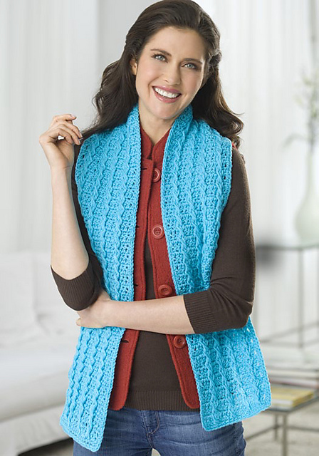 Baby Cable Scarf #LW2480
