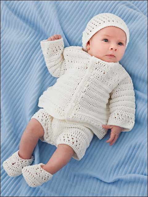 Little Man Christening Set