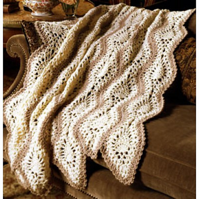 Luxury Pineapple Afghan