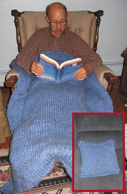 Bear's Den Afghan / Pillow