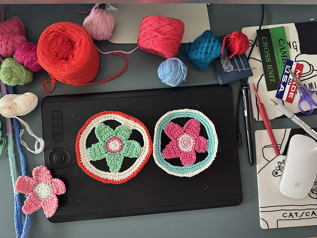 flower motif