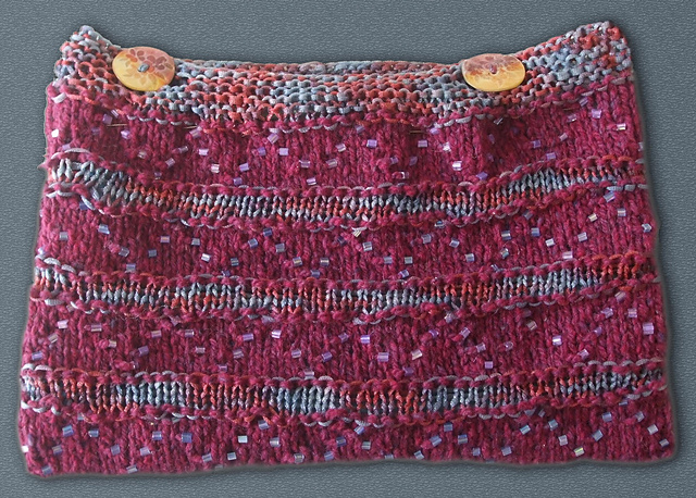 Beaded Make-Up Bag