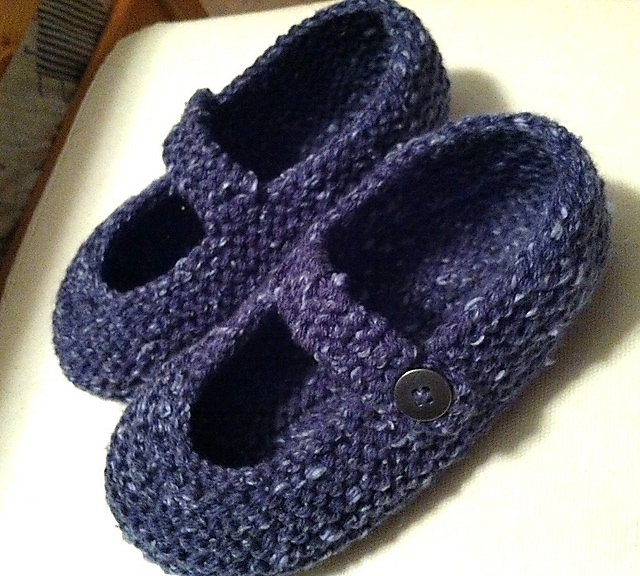 Easy Mary-Jane Slippers