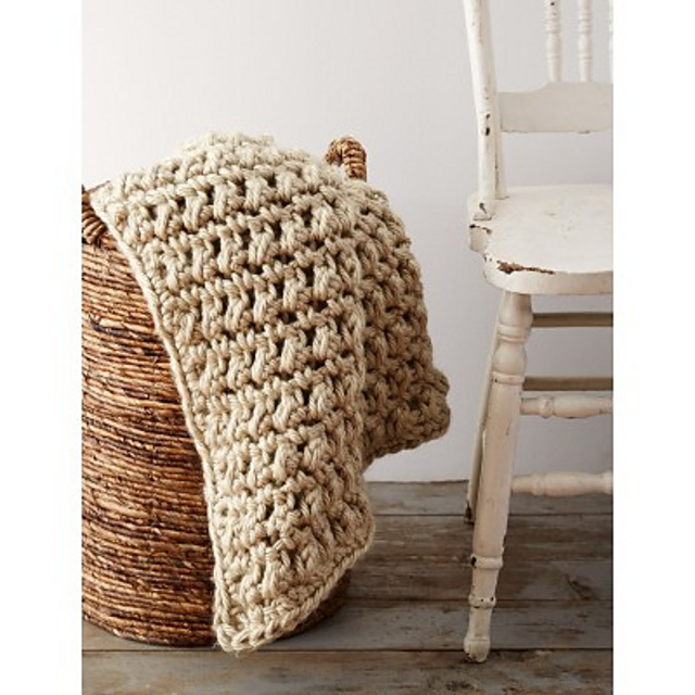 Easy Going Crochet Blanket