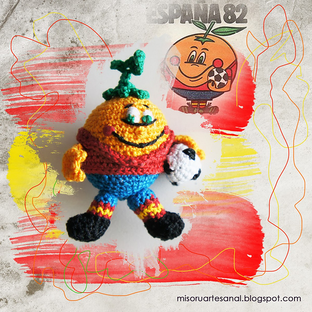 Naranjito, la Mascota del Mundial de Fútbol España'82