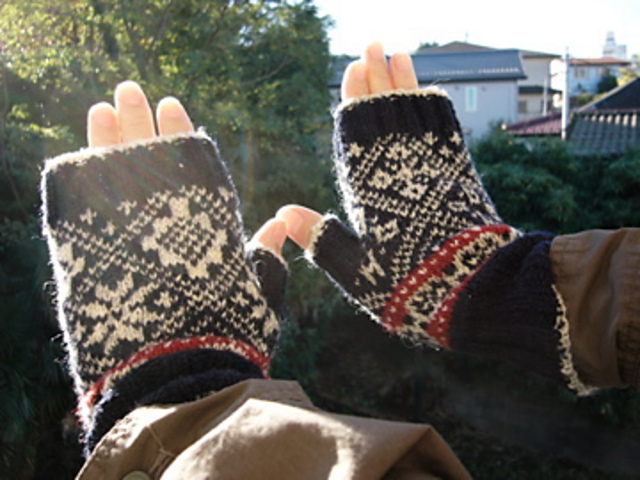 Estonian Fingerless Mitten