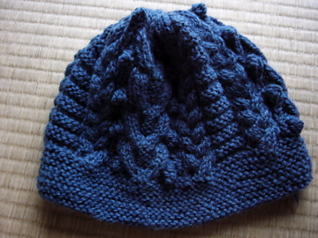 p.18 Cabled Cap
