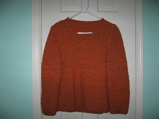 Very Cool Knitted V-Neck Sweater