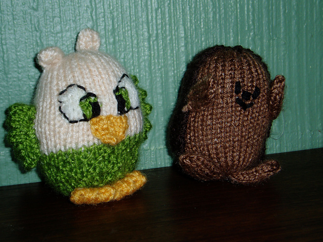 Happy Hedgehog and Evil Owl