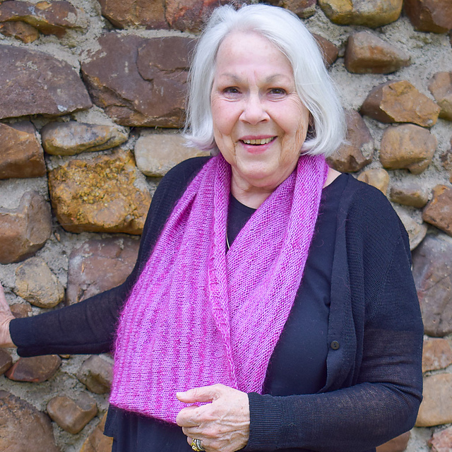 Plush Stripes Cowl