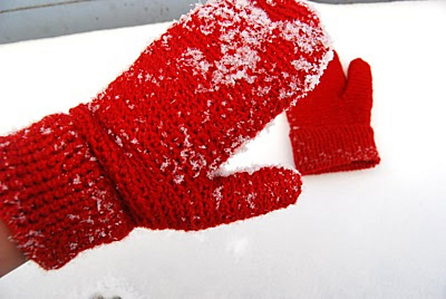 Winter mittens