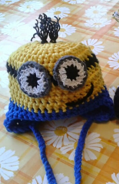 Minion Mütze für Neugeborene