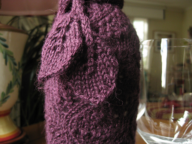 Lace Bottle Cozy