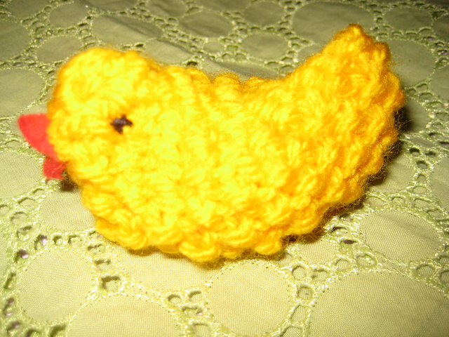 Knitted Chick