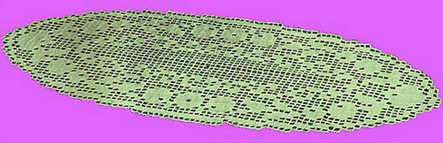 Assisi Filet Centerpiece - Runner - Doily