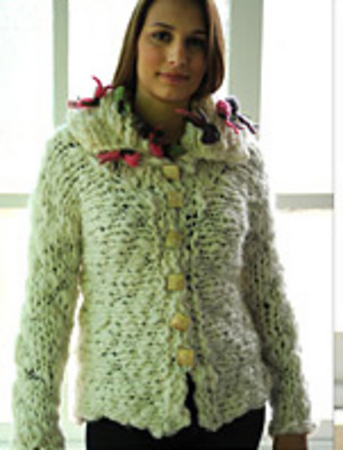 1505 One piece jacket with collar, scarf or hood
