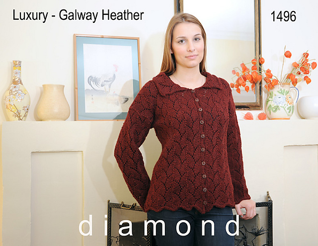 1496 Lacy Cardigan