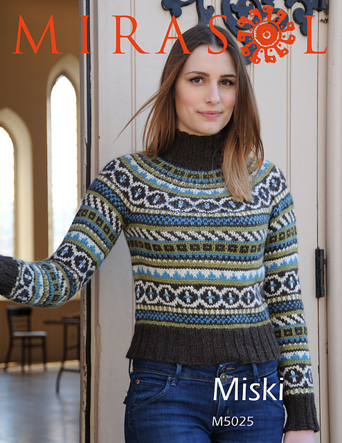 Ravelry: m5025 Top down fair-isle pattern by Michelle Porter