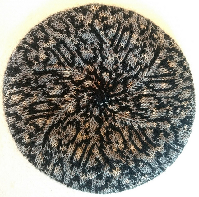 Animal Print Beret 117