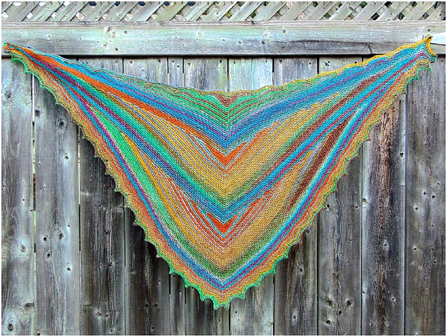 Chevron Shawl EP47