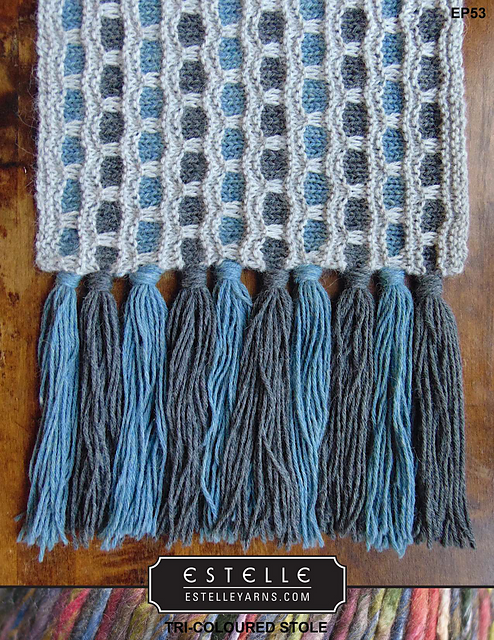 Tri-Coloured Stole EP53