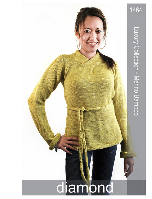 1464 One piece belted pullover