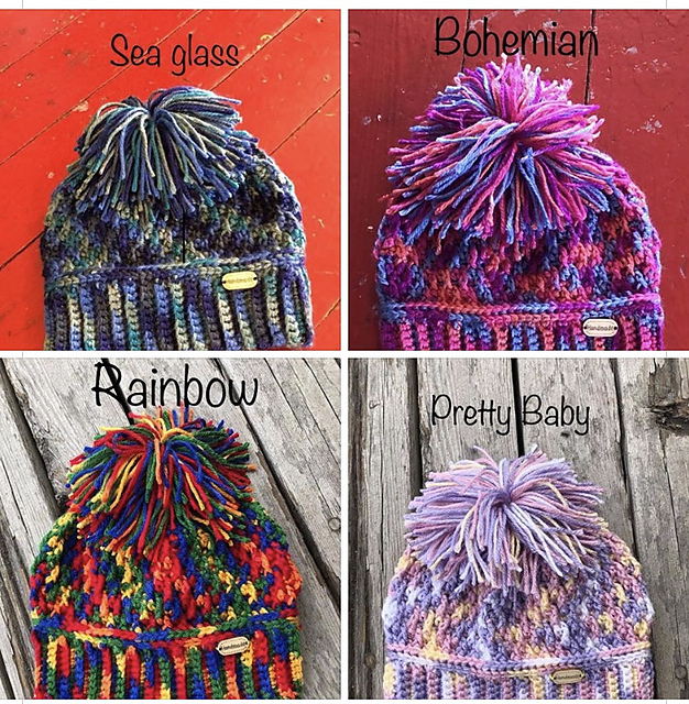 Crochet Winter Hat Pattern by Misty